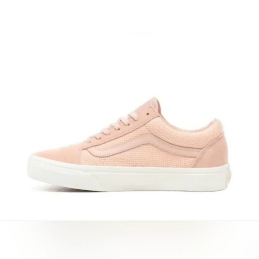 Vans Old Skool Spanish villa pastel pink womens size 8.5 Casual Skater